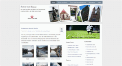 Desktop Screenshot of halle-fotos.de